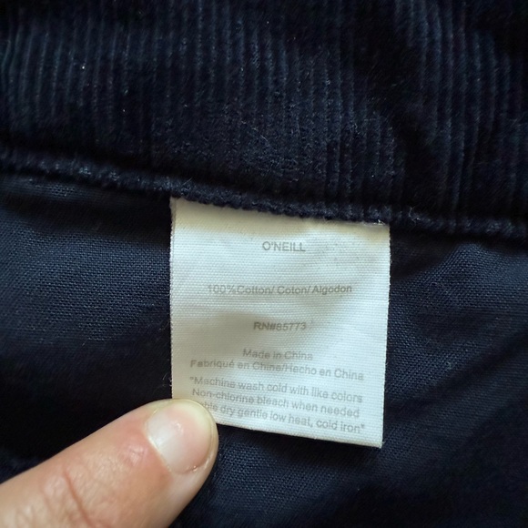 O’NEIL DARK NAVY CORDUROY OVERALLS - Picture 3 of 6